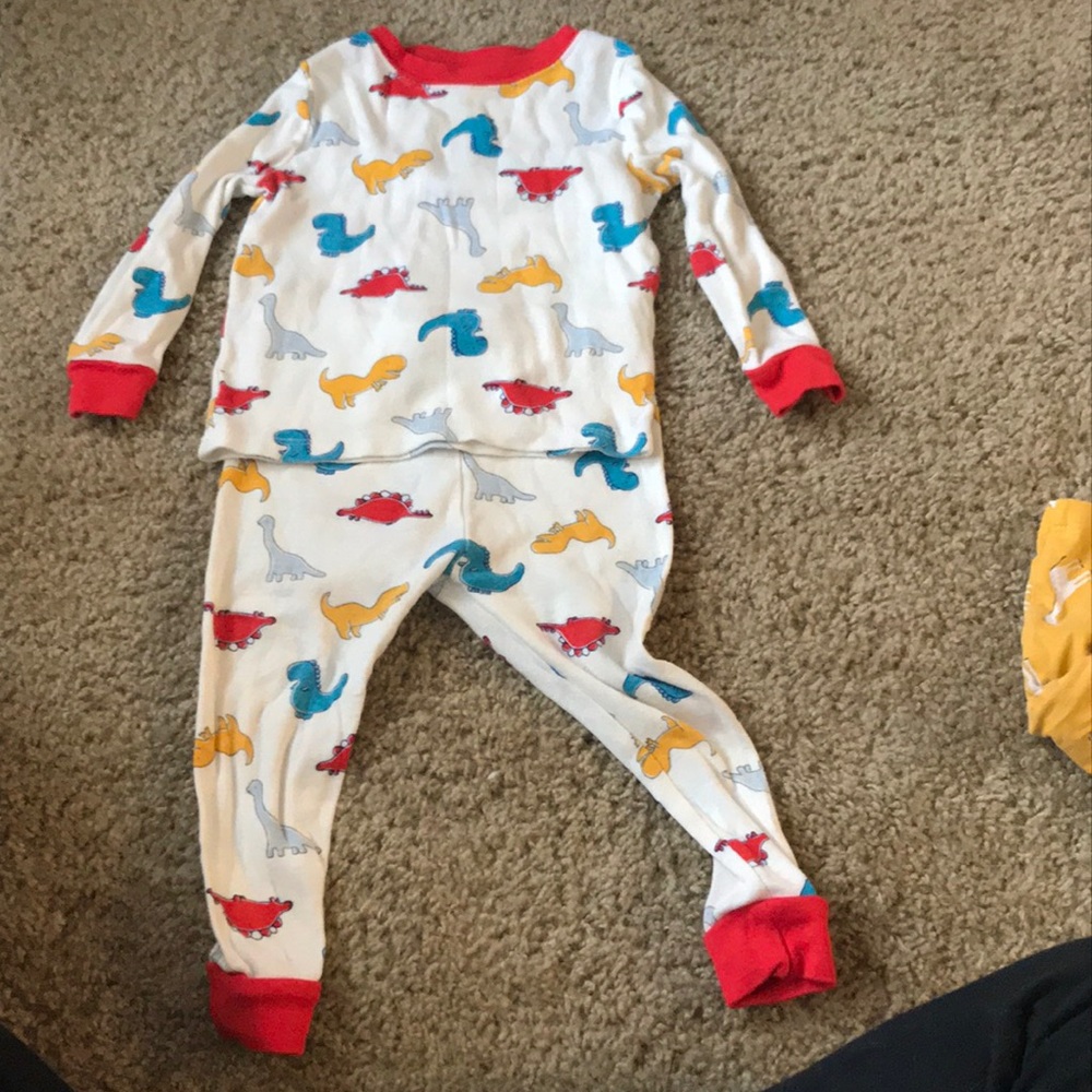 18 month Dino long sleeved pjs